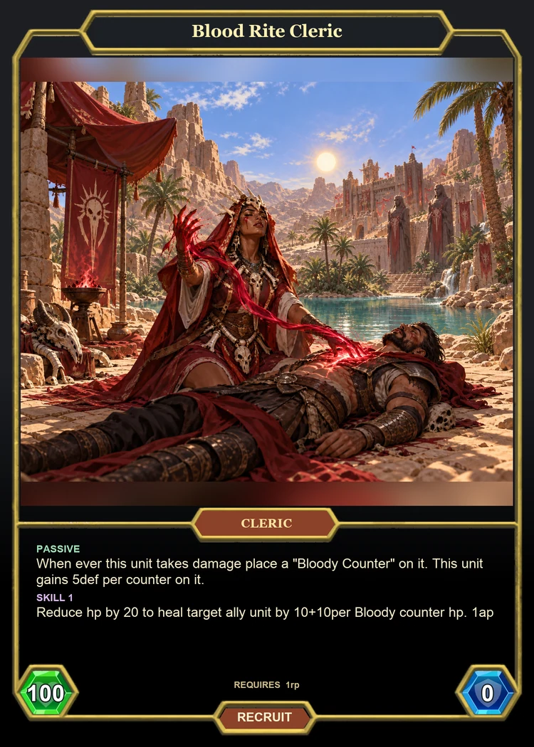 Blood Rite Cleric