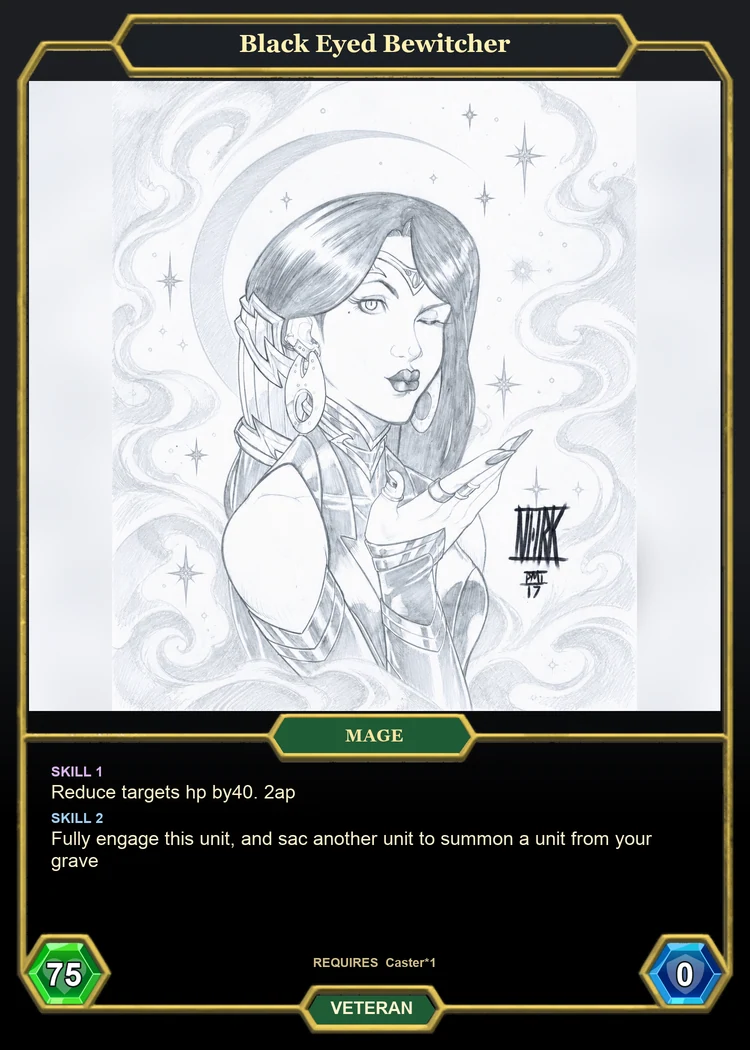 Black Eyed Bewitcher