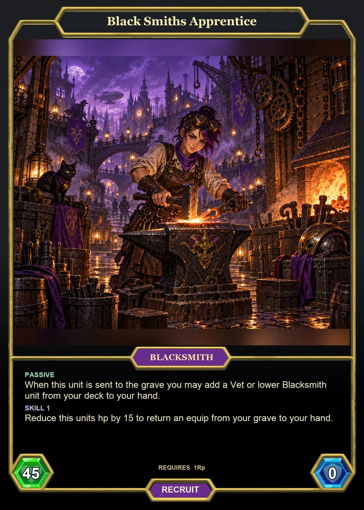 Black Smiths Apprentice