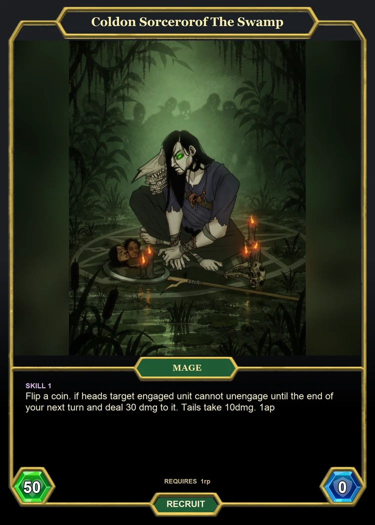 Coldon Sorcerorof The Swamp