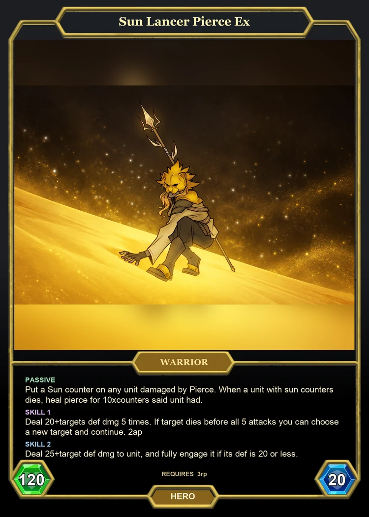 Sun Lancer Pierce Ex