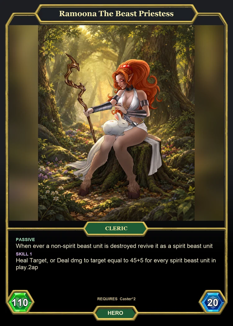 Ramoona The Beast Priestess