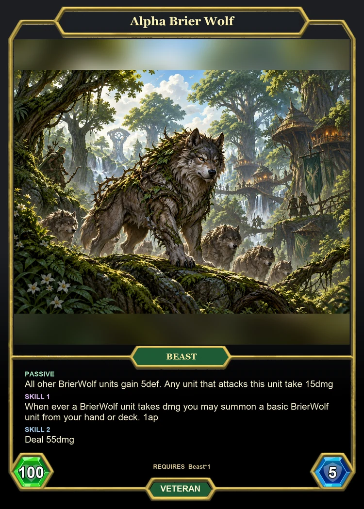 Alpha Brier Wolf